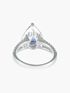 Bague Tanzanite Diamants