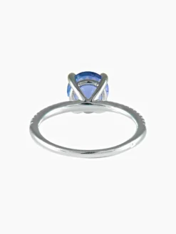 Bague Tanzanite Diamants
