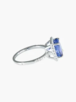 Bague Tanzanite Diamants