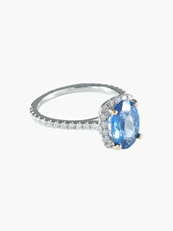 Bague Tanzanite Diamants