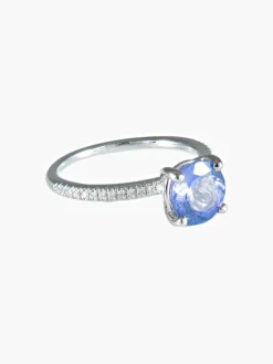 Bague Tanzanite Diamants