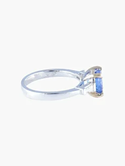 Bague Tanzanite Diamants