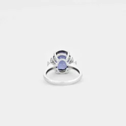 Bague Tanzanite Diamants
