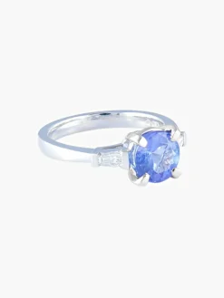 Bague Tanzanite Diamants