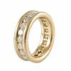 Bague Éternité Or Jaune & Diamants