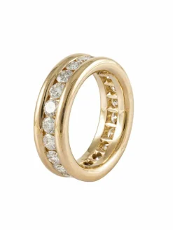 Bague Éternité Or Jaune & Diamants