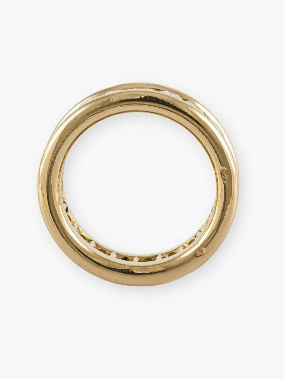 Bague Éternité Or Jaune & Diamants