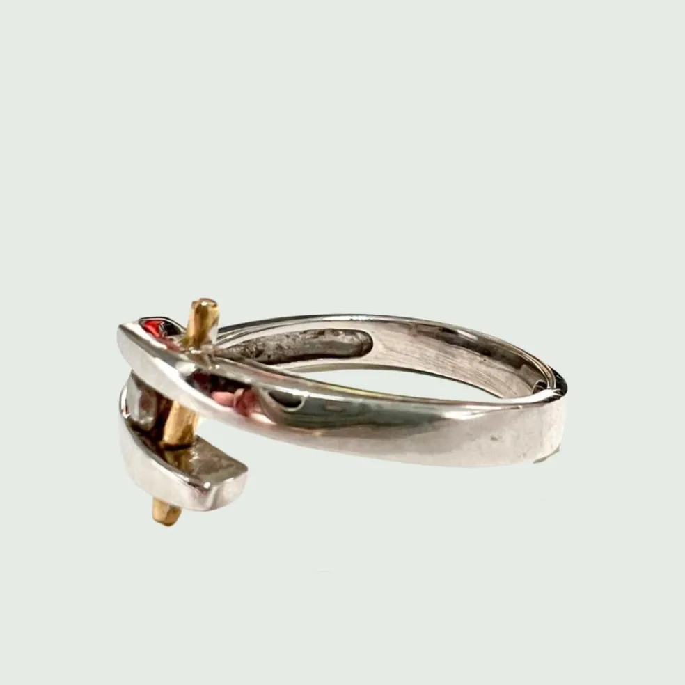 BAGUE TIGE DIAMANT