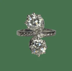 BAGUE "TOI & MOI" DIAMANTS