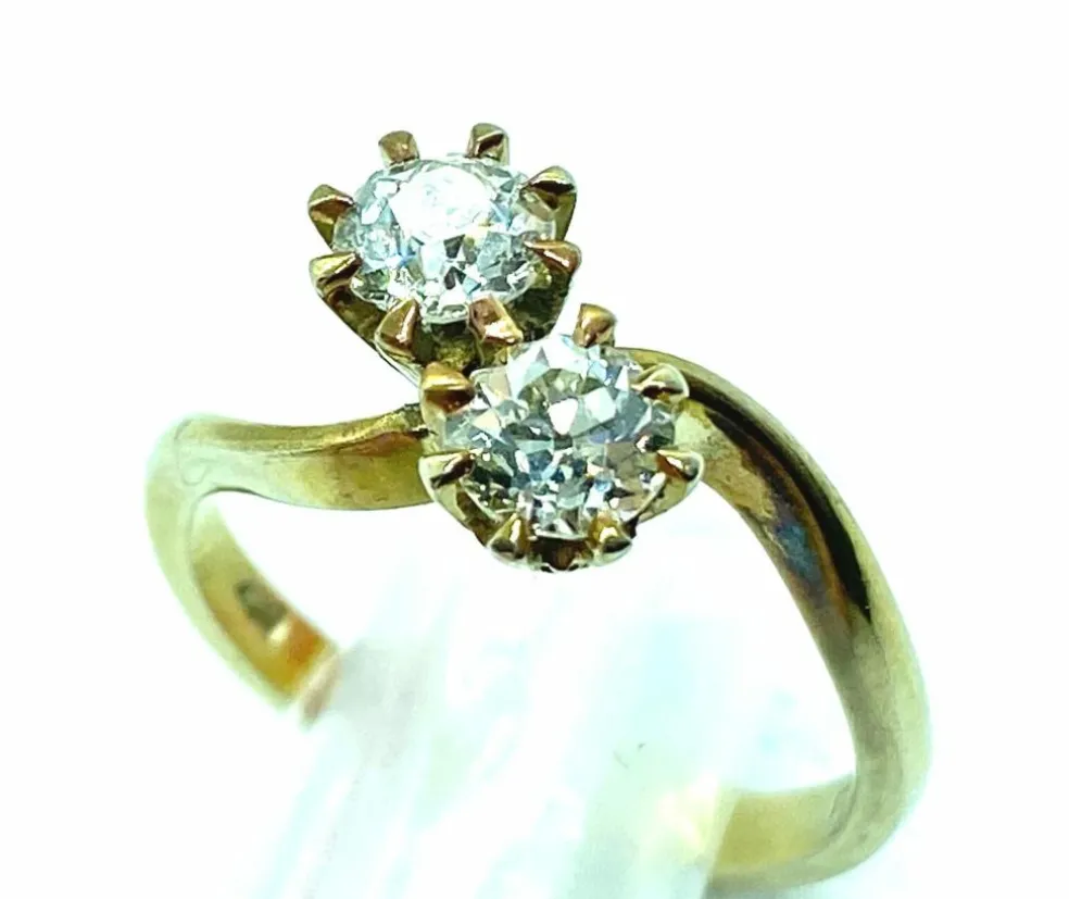 Bague Toi & Moi diamants