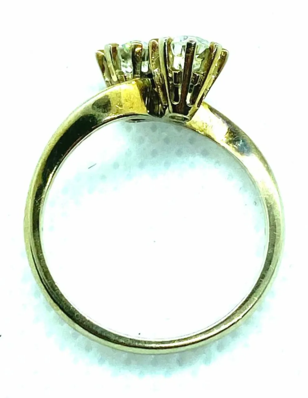 Bague Toi & Moi diamants