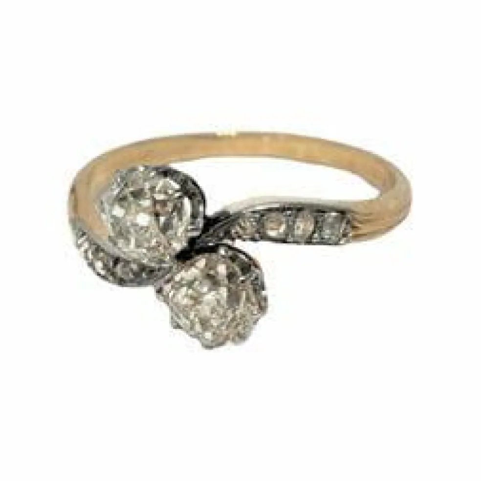 Bague Toi & Moi diamants