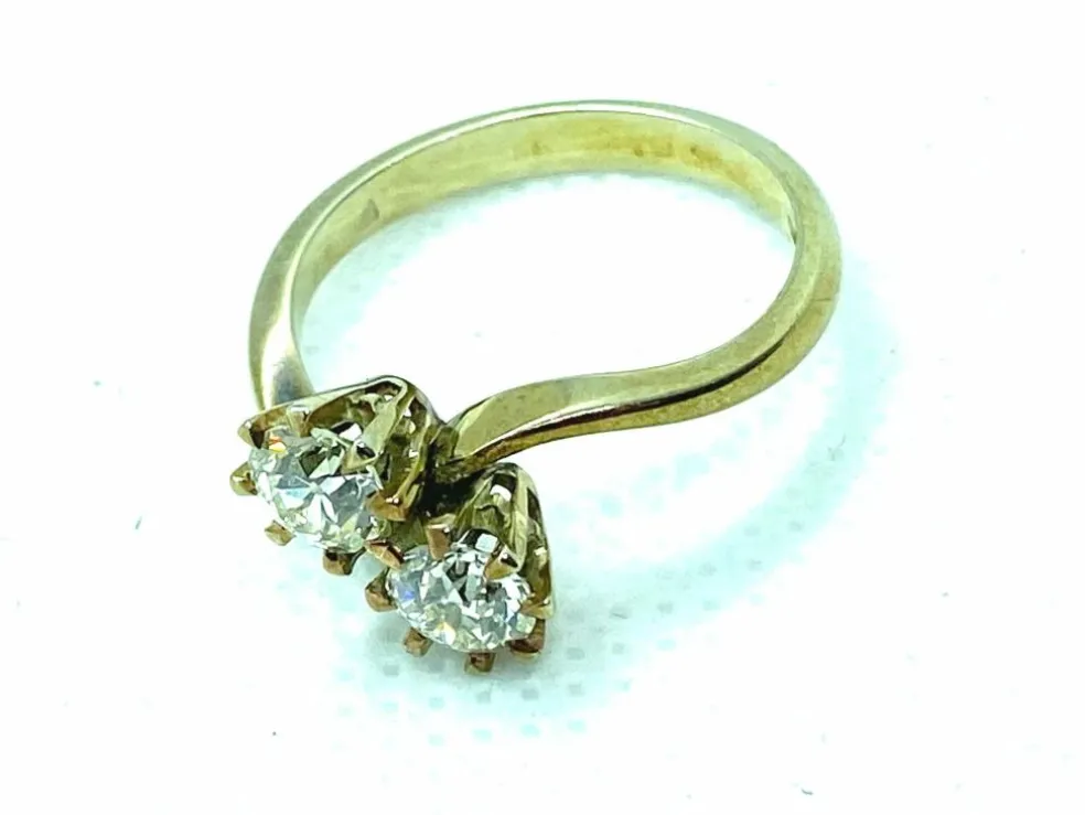 Bague Toi & Moi diamants