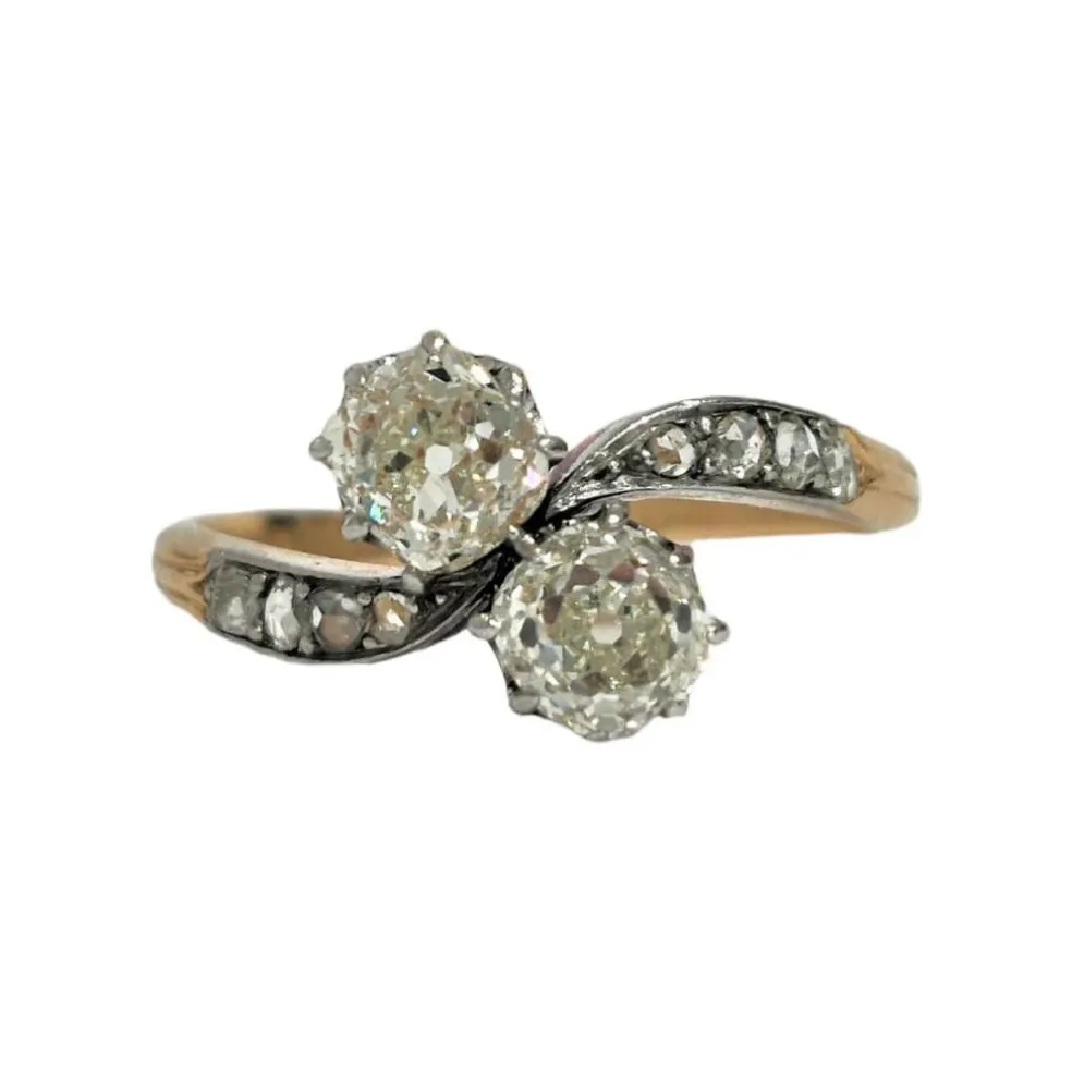Bague Toi & Moi diamants