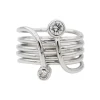 Bague Toi & Moi Or blanc Diamant