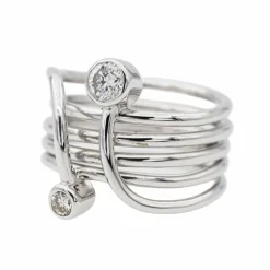 Bague Toi & Moi Or blanc Diamant