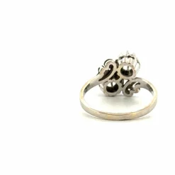 Bague Toi & Moi Or Blanc 18k & Diamants