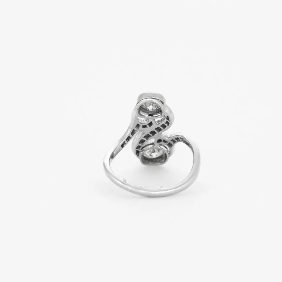 Bague toi & moi Or et Diamants