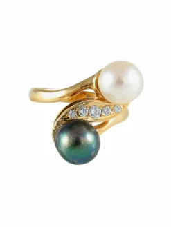 Bague Toi & Moi Perles