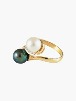 Bague Toi & Moi Perles