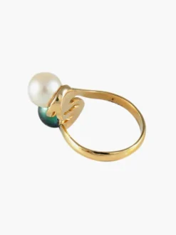 Bague Toi & Moi Perles