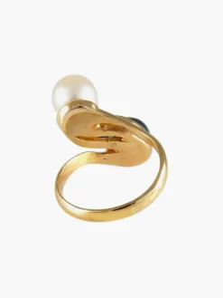 Bague Toi & Moi Perles