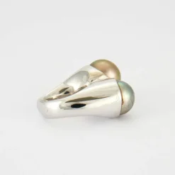 Bague Toi & Moi Perles