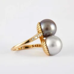 Bague Toi & Moi Perles