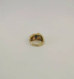 Bague Toi & Moi Saphir & Diamants
