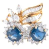 Bague Toi & Moi, Saphirs Diamants