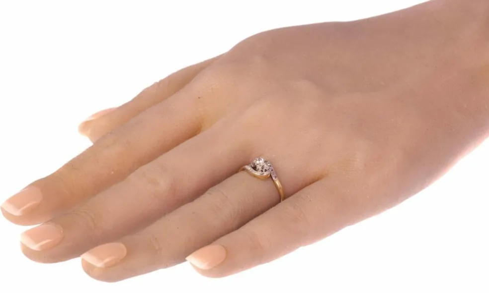 Bague Toi et Moi, diamant