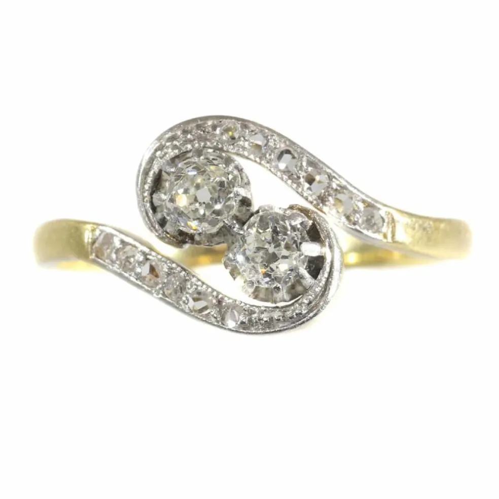Bague Toi et Moi, diamant