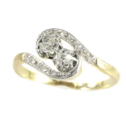 Bague Toi et Moi, diamant
