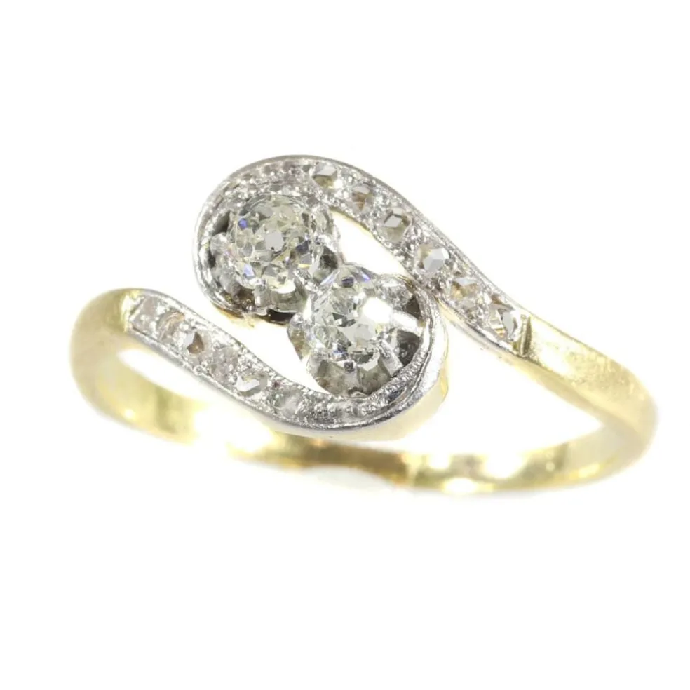 Bague Toi et Moi, diamant