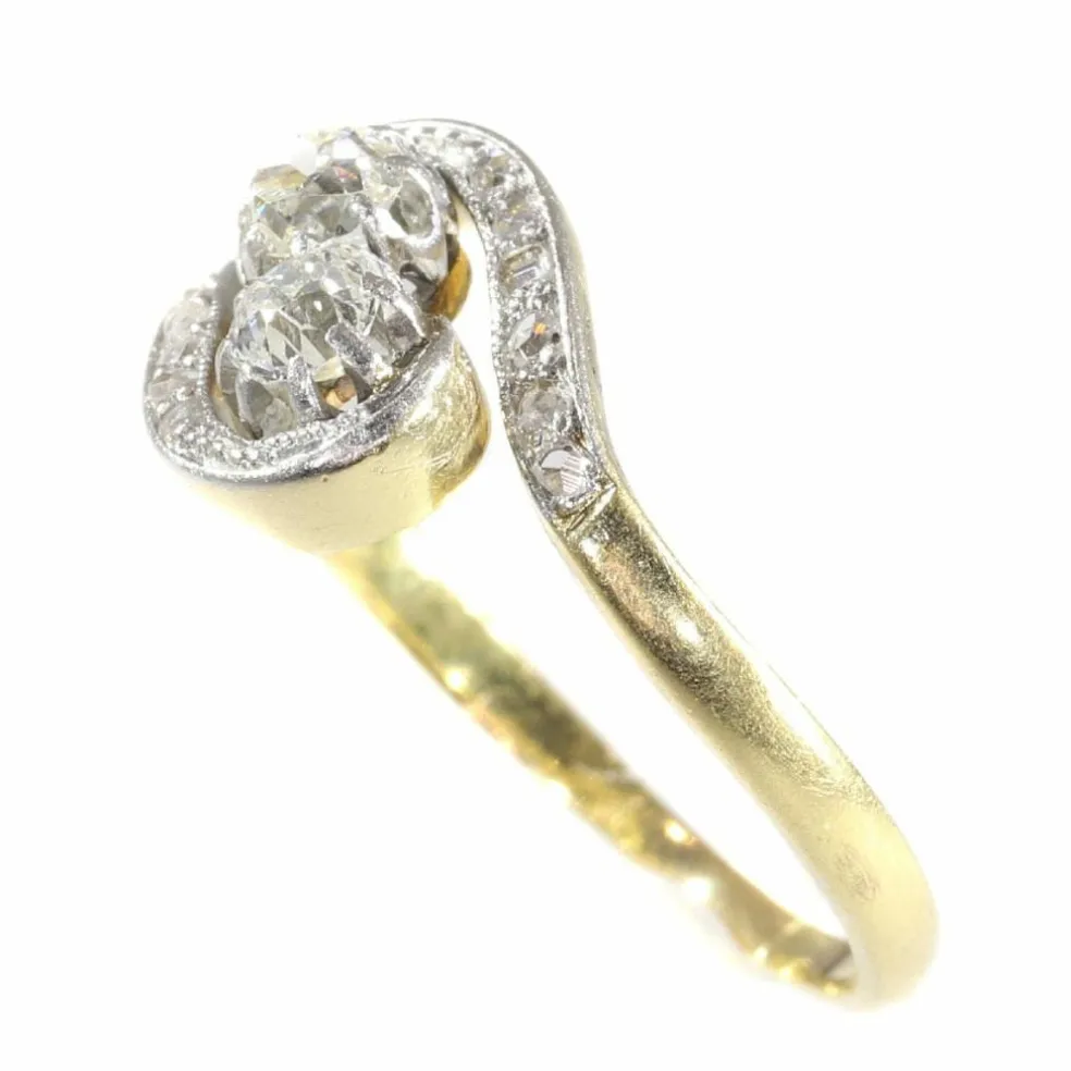 Bague Toi et Moi, diamant