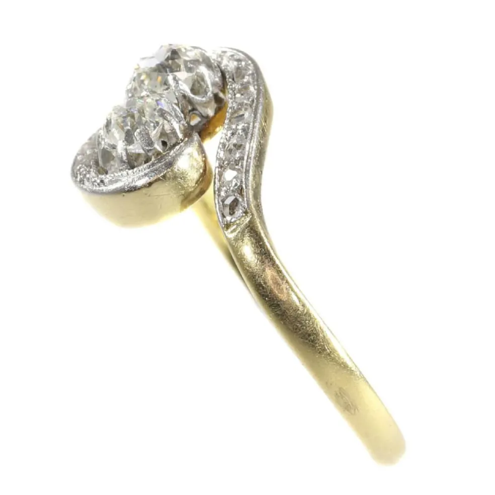 Bague Toi et Moi, diamant
