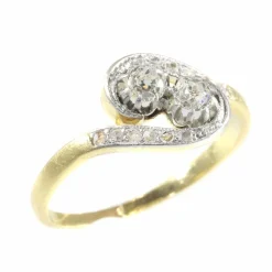 Bague Toi et Moi, diamant