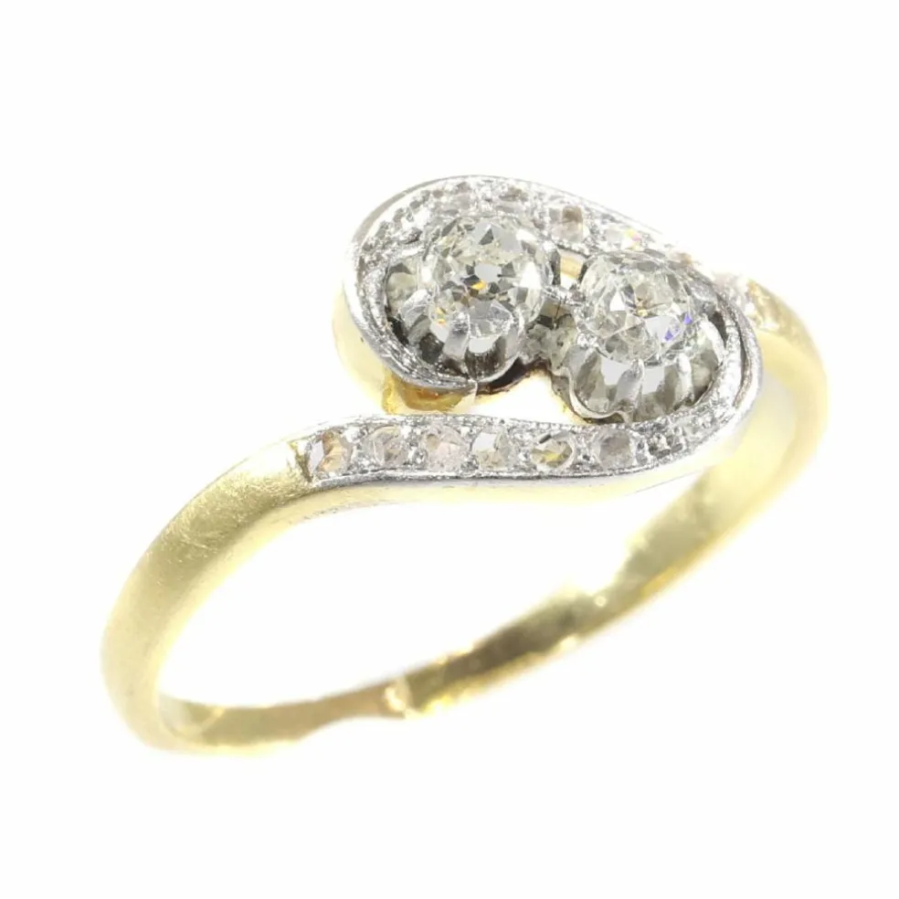 Bague Toi et Moi, diamant