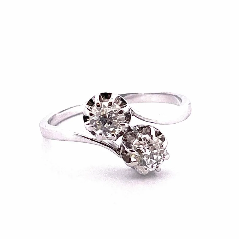 Bague Toi et Moi diamants