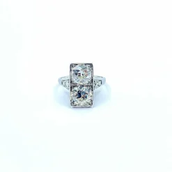 Bague Toi et moi diamants