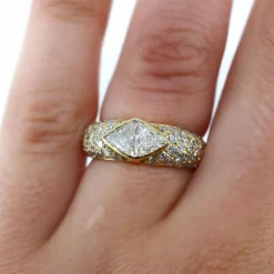 Bague Toi et Moi diamants troïdia