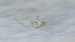 Bague Toi et Moi diamants Belle Époque