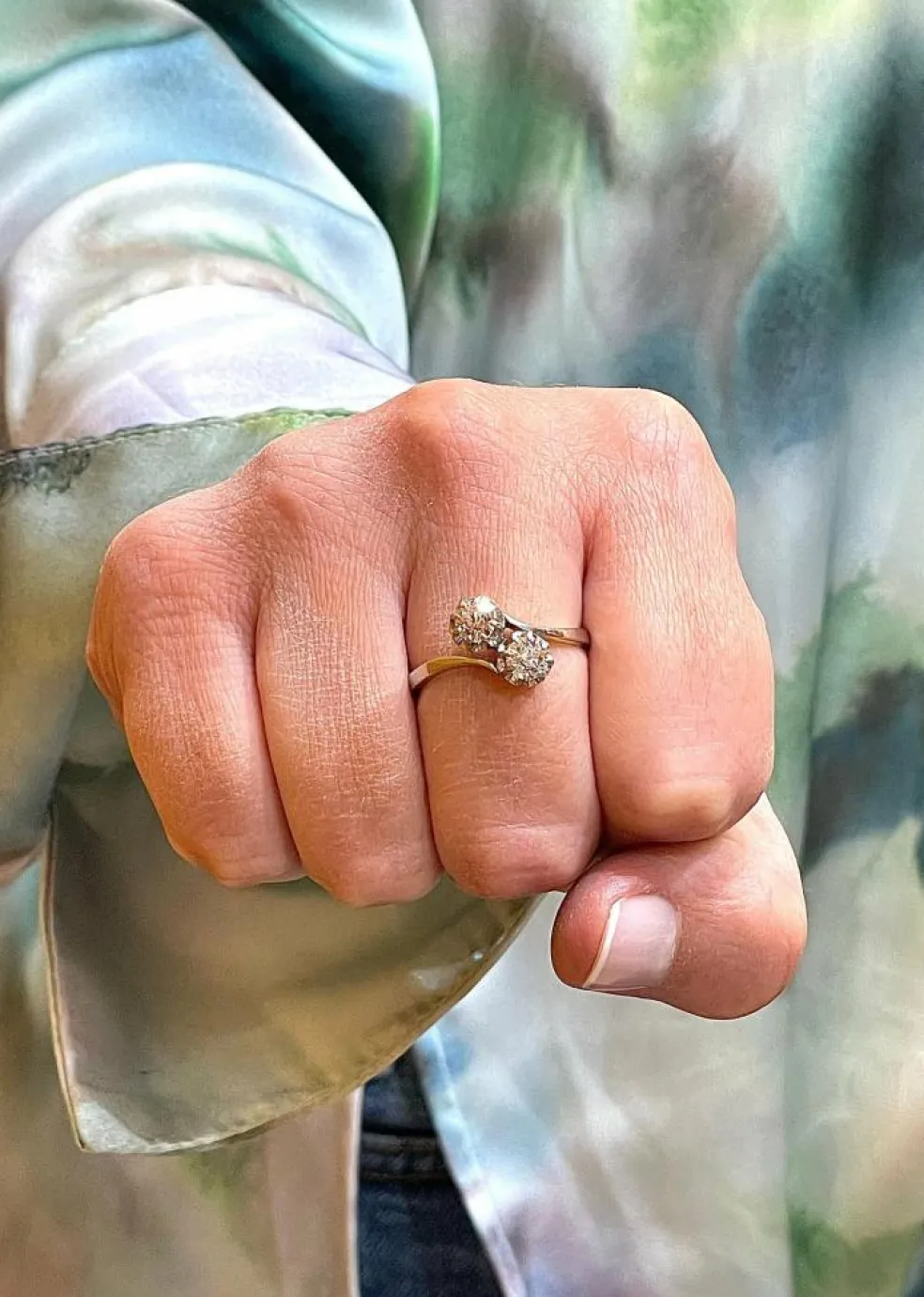 Bague Toi et Moi diamants