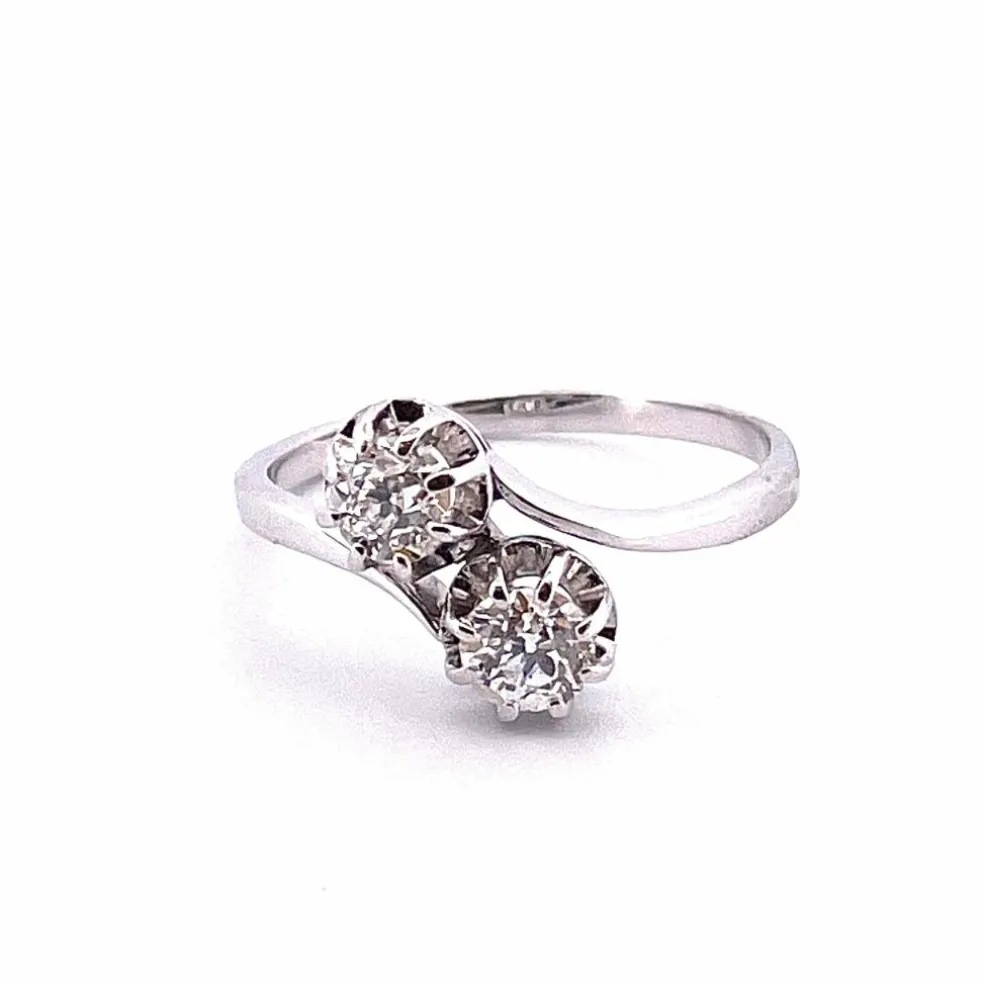 Bague Toi et Moi diamants