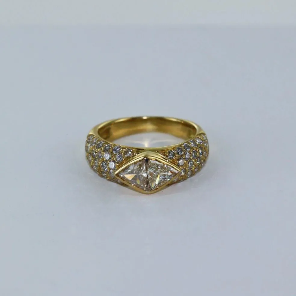 Bague Toi et Moi diamants troïdia