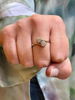 Bague Toi et Moi diamants
