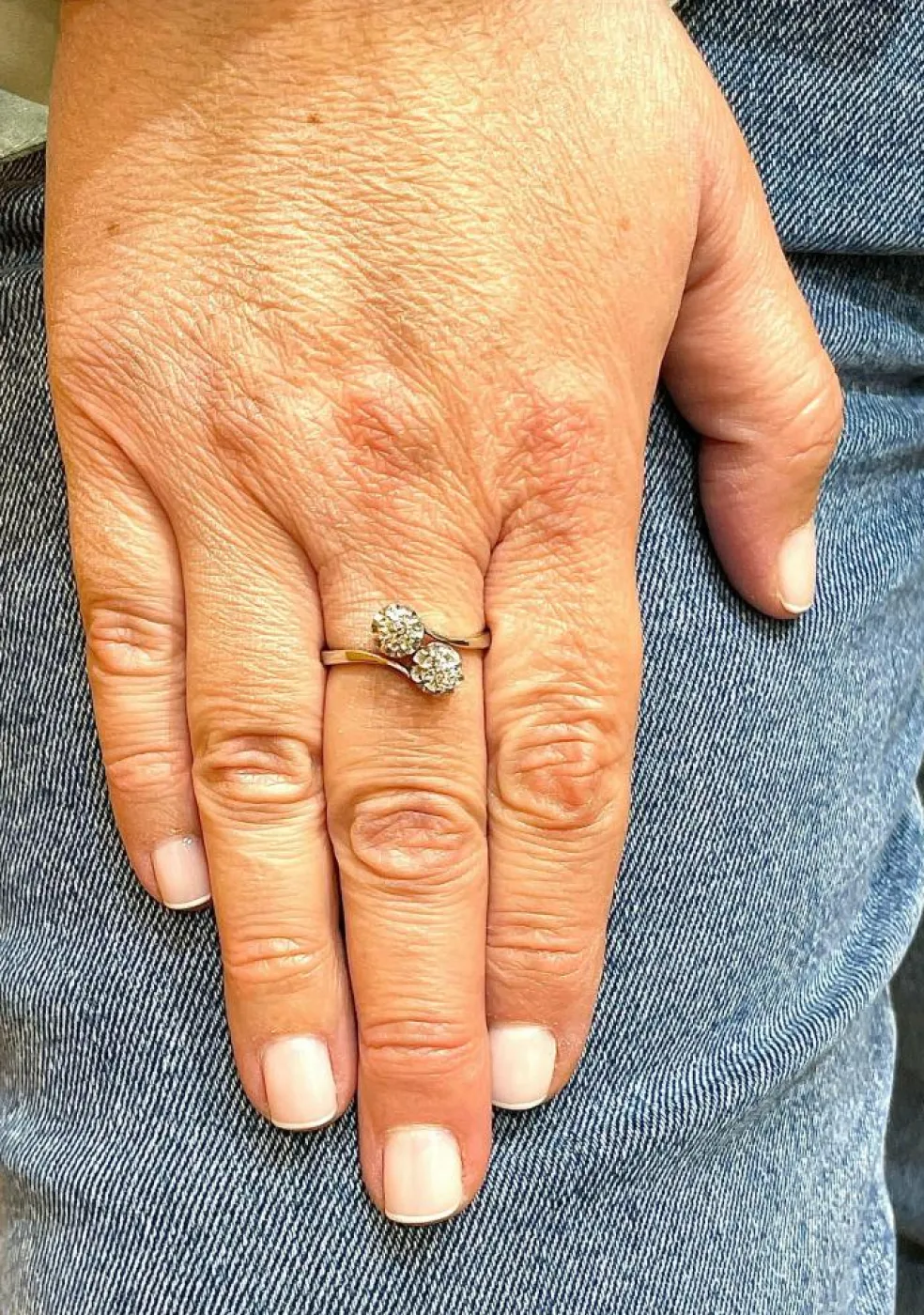 Bague Toi et Moi diamants