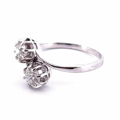Bague Toi et Moi diamants