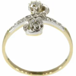 Bague Toi et moi en diamant