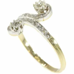 Bague Toi et moi en diamant